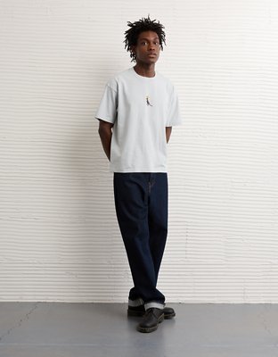 AE Boxy Jean-Michel Basquiat Graphic T-Shirt