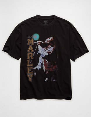 AE Boxy Bob Marley Graphic T-Shirt