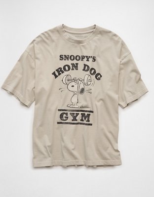 AE Playera Recta con Gráfico de Snoopy