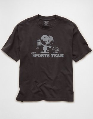 AE Boxy Snoopy Graphic T-Shirt