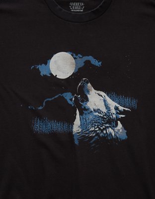 AE Boxy Halloween Graphic T-Shirt