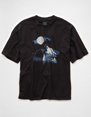 AE Boxy Halloween Graphic T-Shirt