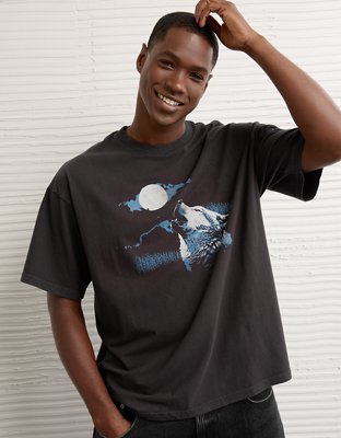 AE Boxy Halloween Graphic T-Shirt