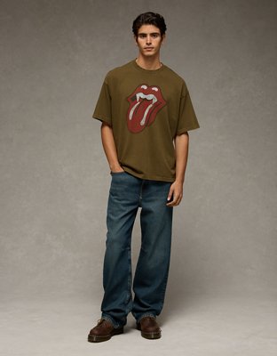 AE Boxy Rolling Stones Graphic T-Shirt