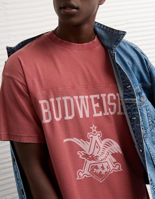 AE Boxy Budweiser Graphic T-Shirt