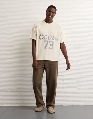 AE Boxy Coors Banquet Graphic T-Shirt