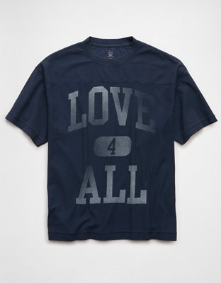 AE Pride Boxy Graphic Football T-Shirt