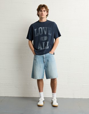 AE Pride Boxy Graphic Football T-Shirt