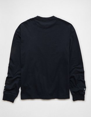 AE Boxy Long Sleeve Destination Graphic T-Shirt