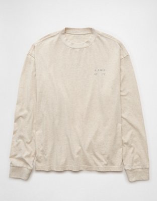 AE Boxy Long Sleeve Destination Graphic T-Shirt