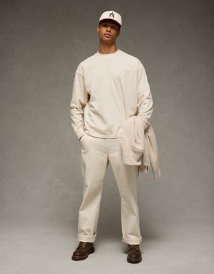 AE Boxy Long Sleeve Destination Graphic T-Shirt