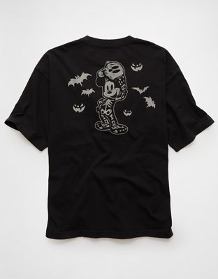 AE Boxy Mickey Halloween Graphic T-Shirt