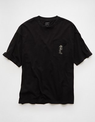 AE Boxy Mickey Halloween Graphic T-Shirt