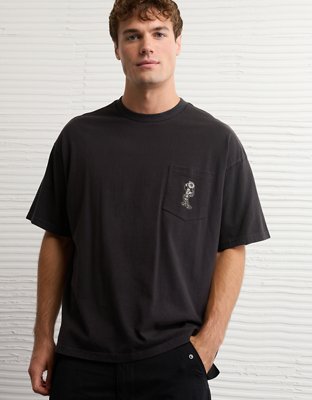 AE Boxy Mickey Halloween Graphic T-Shirt