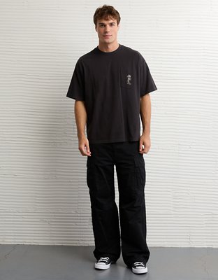 AE Boxy Mickey Halloween Graphic T-Shirt