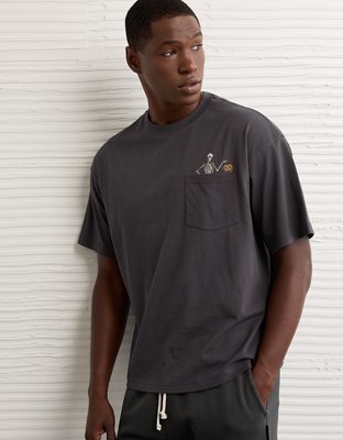 AE Boxy Halloween Graphic T-Shirt