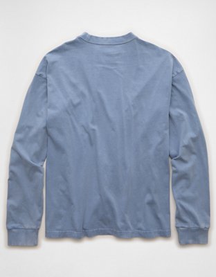 AE Boxy Long Sleeve Destination Graphic T-Shirt