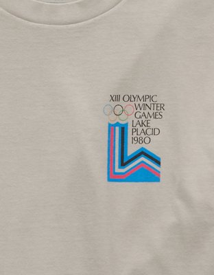 AE Olympics Heritage Collection Boxy Graphic T-Shirt | American Eagle