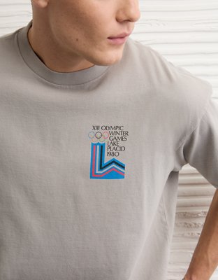 AE Olympics Heritage Collection Boxy Graphic T-Shirt | American Eagle