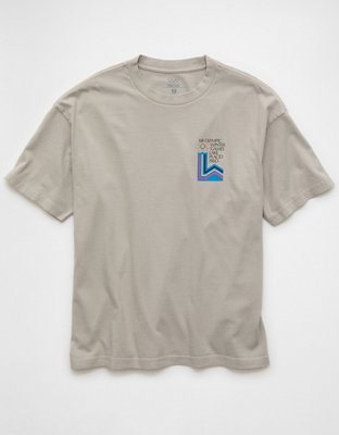 AE Olympics Heritage Collection Boxy Graphic T-Shirt | American Eagle