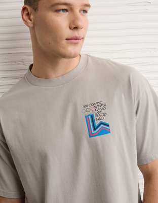 AE Olympics Heritage Collection Boxy Graphic T-Shirt | American Eagle