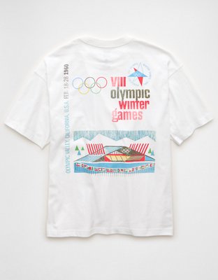 AE Winter Olympics Boxy Graphic T-Shirt
