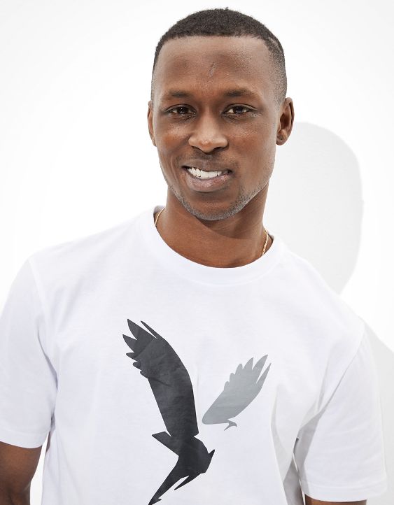 AE Super Soft Eagle Graphic T-Shirt