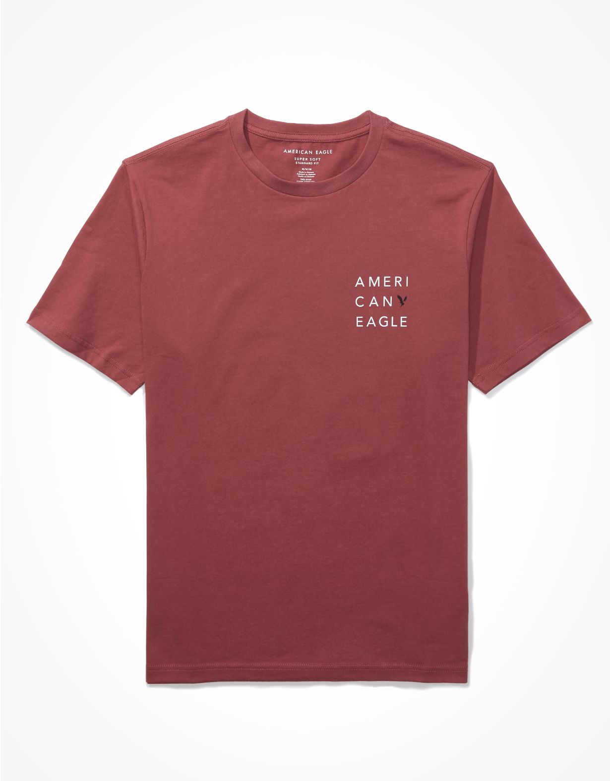 AE Super Soft Left Chest Graphic T-Shirt