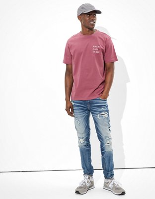 AE Super Soft Left Chest Graphic T-Shirt