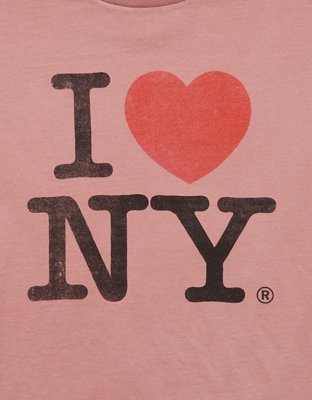 AE Boxy I Heart NY Graphic T-Shirt