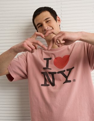 AE Boxy I Heart NY Graphic T-Shirt