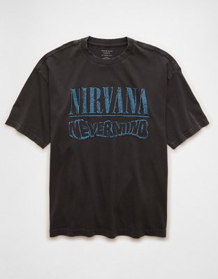 643 glamb NY stadium JKT リバーシブル　Nirvana AE Boxy Nirvana Graphic T-Shirt | American Eagle