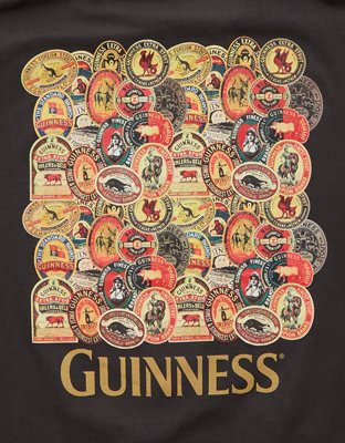 AE Boxy Guinness Graphic Pocket T-Shirt
