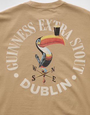 AE Boxy Guinness Graphic Pocket T-Shirt
