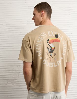 AE Boxy Guinness Graphic Pocket T-Shirt