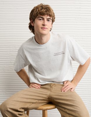 AE Boxy Yosemite Nat'l Park Graphic T-Shirt from American Eagle - $31.45