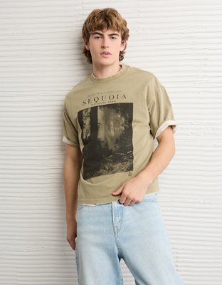 AE Boxy Sequoia Nat'l Park Graphic T-Shirt