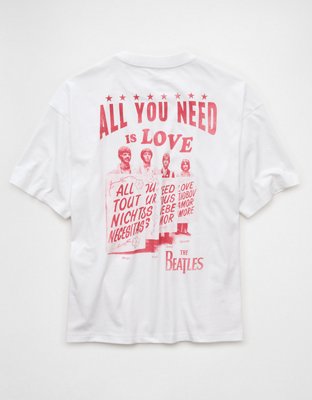 AE Boxy The Beatles Graphic T-Shirt | American Eagle