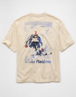 AE Olympics Heritage Collection Boxy Graphic T-Shirt | American Eagle
