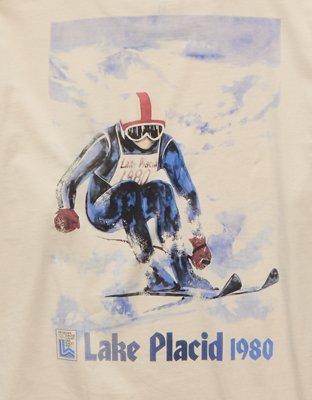 AE Olympics Heritage Collection Boxy Graphic T-Shirt | American Eagle