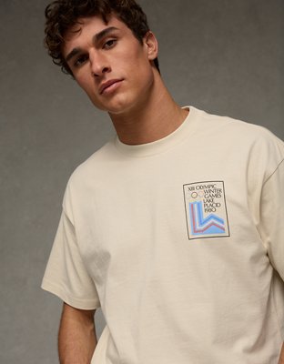 AE Olympics Heritage Collection Boxy Graphic T-Shirt | American Eagle