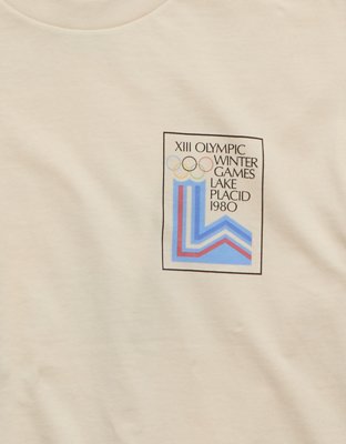 AE Olympics Heritage Collection Boxy Graphic T-Shirt | American Eagle
