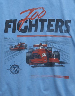 AE Boxy Foo Fighters Graphic T-Shirt