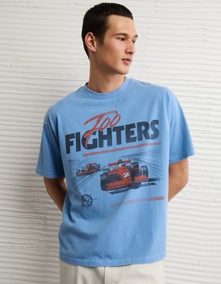 AE Boxy Foo Fighters Graphic T-Shirt