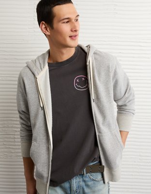 AE Boxy Fit Nirvana Graphic T-Shirt | American Eagle