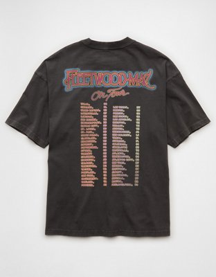 AE Boxy Fit Fleetwood Mac Graphic T-Shirt | American Eagle