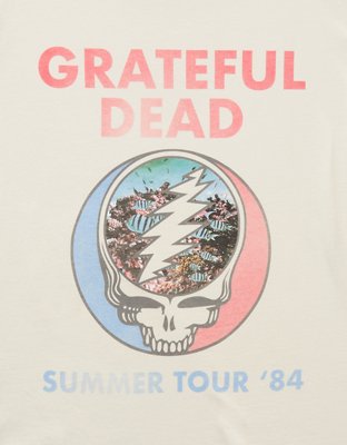 AE Boxy Fit Grateful Dead Graphic T-Shirt | American Eagle