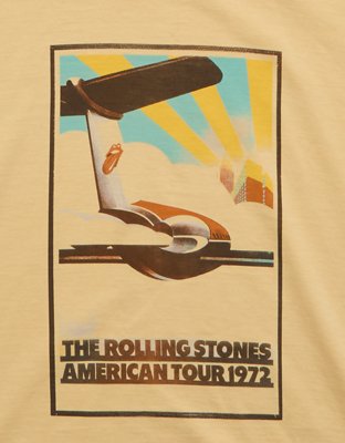 AE Boxy Fit Rolling Stones Graphic T-Shirt | American Eagle