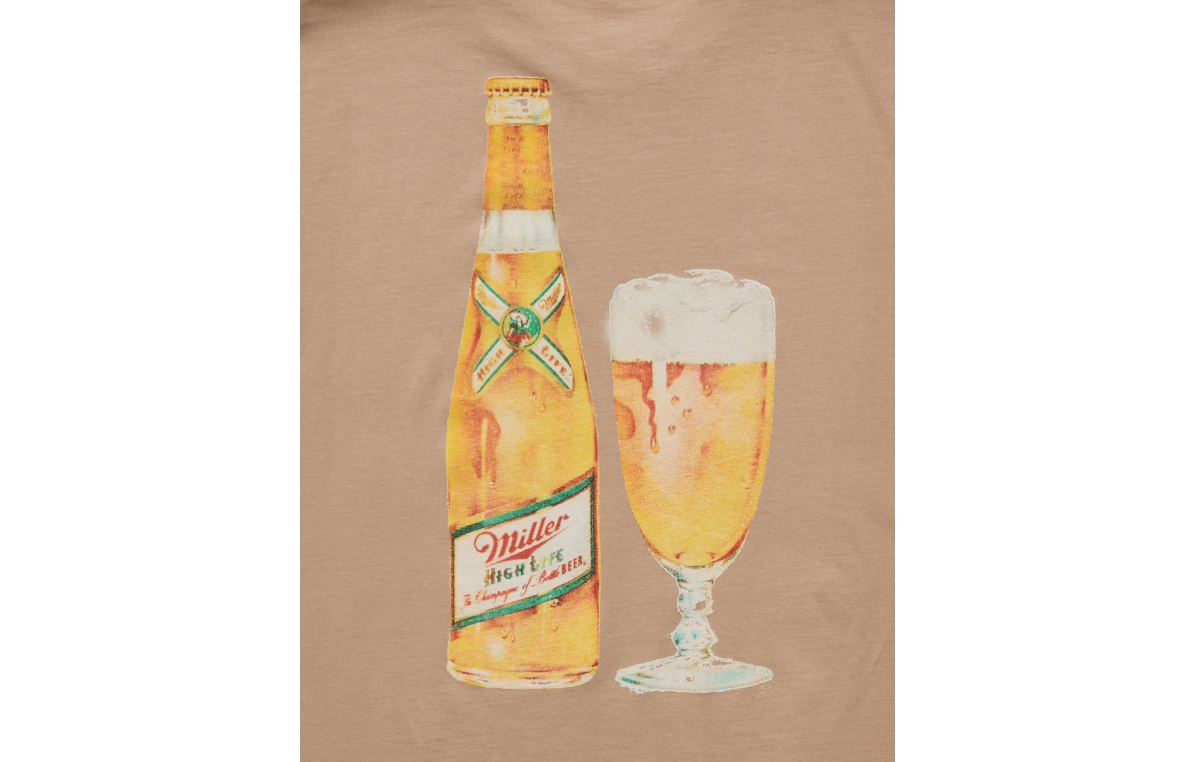 AE Boxy Fit Miller Beer Graphic T-Shirt