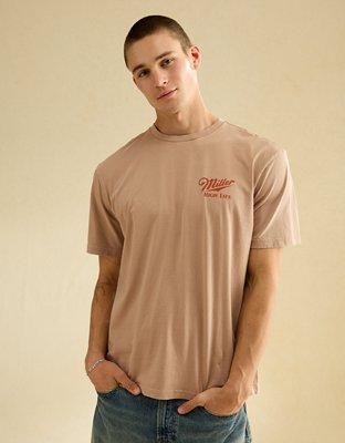AE Boxy Miller Beer Graphic T-Shirt
